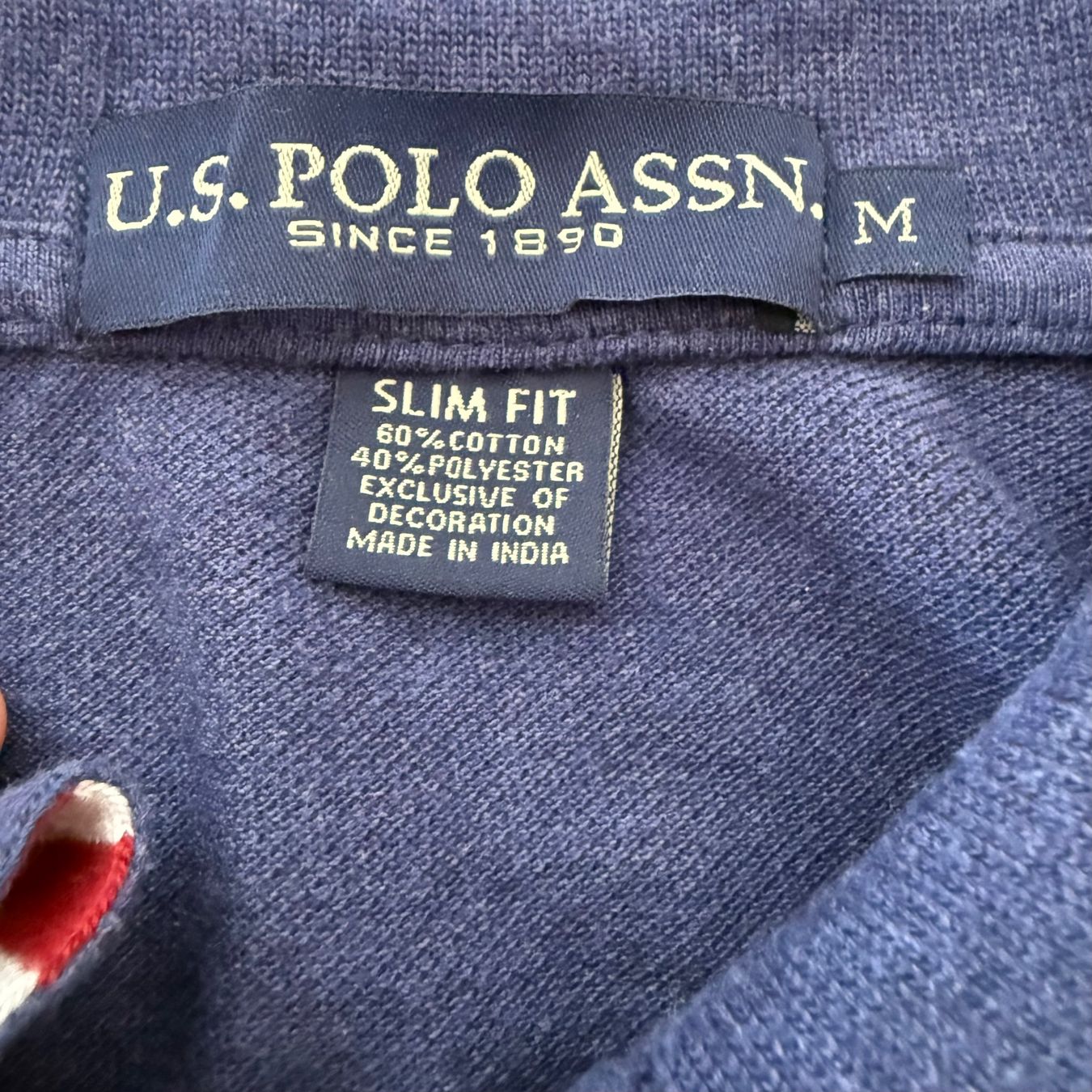 US Polo Magliette Polo: Polo U.S. Polo Assn. bleu, taille M – Usato da Les Acacias venduto da speedygonzales1 2