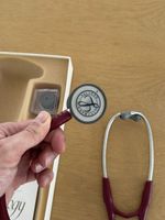 Littmann Cardiology II Stethoskop Bordeaux Rot mit OVP