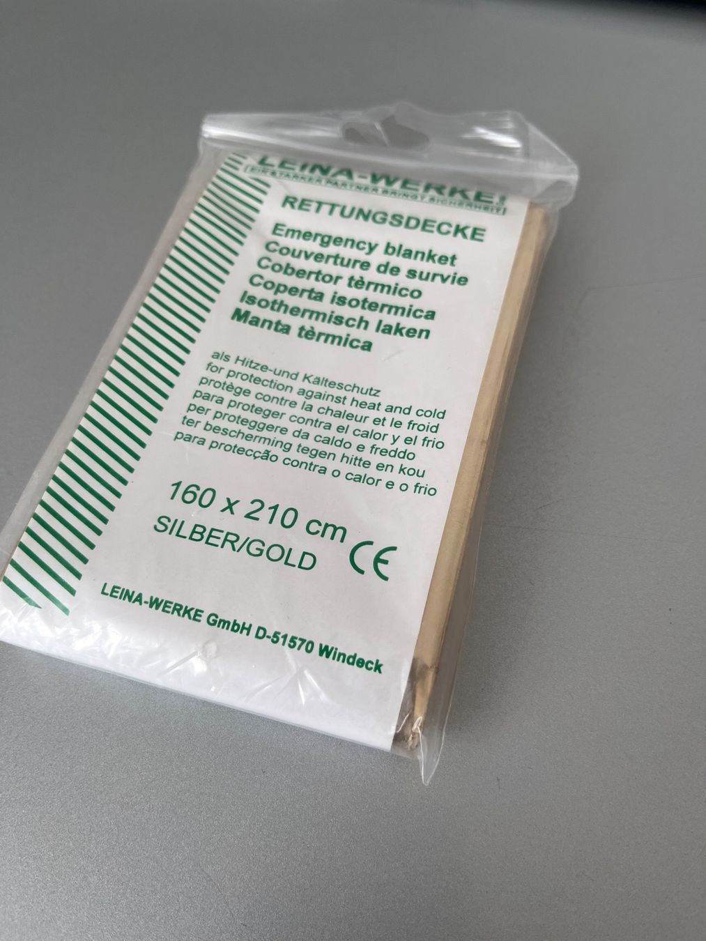 Kit di pronto soccorso: Div. Verbandsmaterial + Rettungsdecke Neu – Nuovo (secondo la descrizione) da Unterägeri venduto da flu_zp5d 7