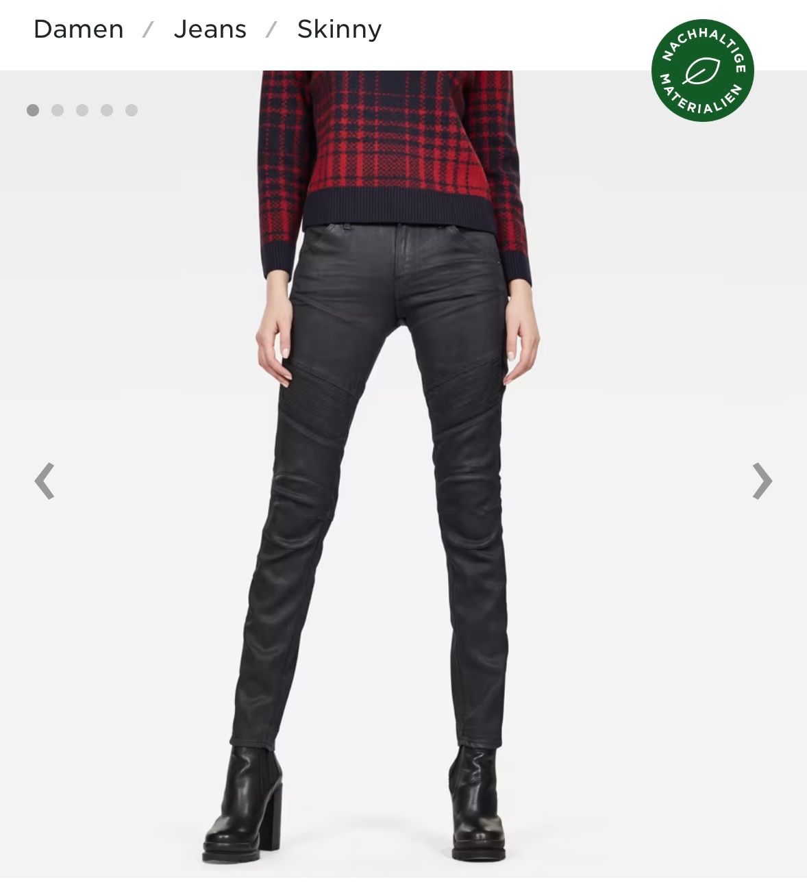G-Star Jeans: G-Star Jeans mit Lederbeschichtung – Usato da Thalwil venduto da ViviFu 1