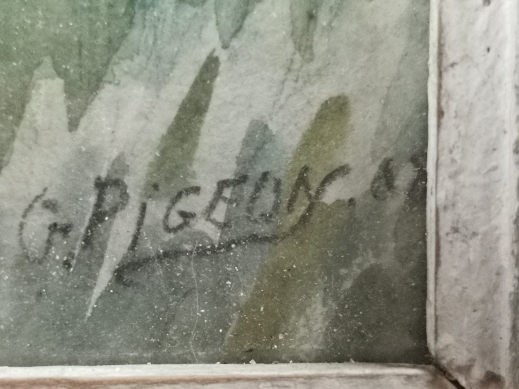 Gemälde: AQUARELLE SIGNÉE G. PIGEON – Gebraucht aus Genève von Qanil77 2