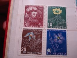 Satz Pro Juventute 1949 *