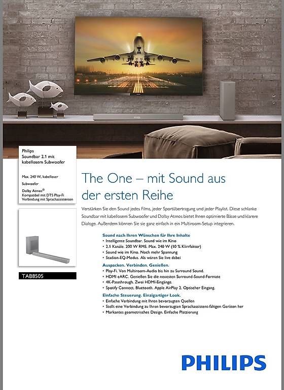 Heimkino: Soundbar Philips – Gebraucht aus Buckten von peke61 4