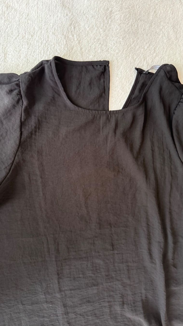 Vero Moda Chemisiers: Schwarzes Bluse Kurzarm Grösse L – D'occasion à Warth par sue500 2
