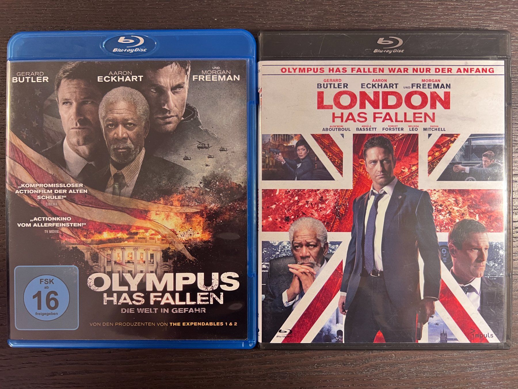 Tutti i DVDs: Olympus Has Fallen & London Has Fallen – Usato da Zürich venduto da Blu-ray_ZH