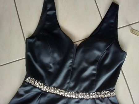 Elegantes, dunkelbl.MANGUUN Cocktailkleid, Gr. 36, festlich