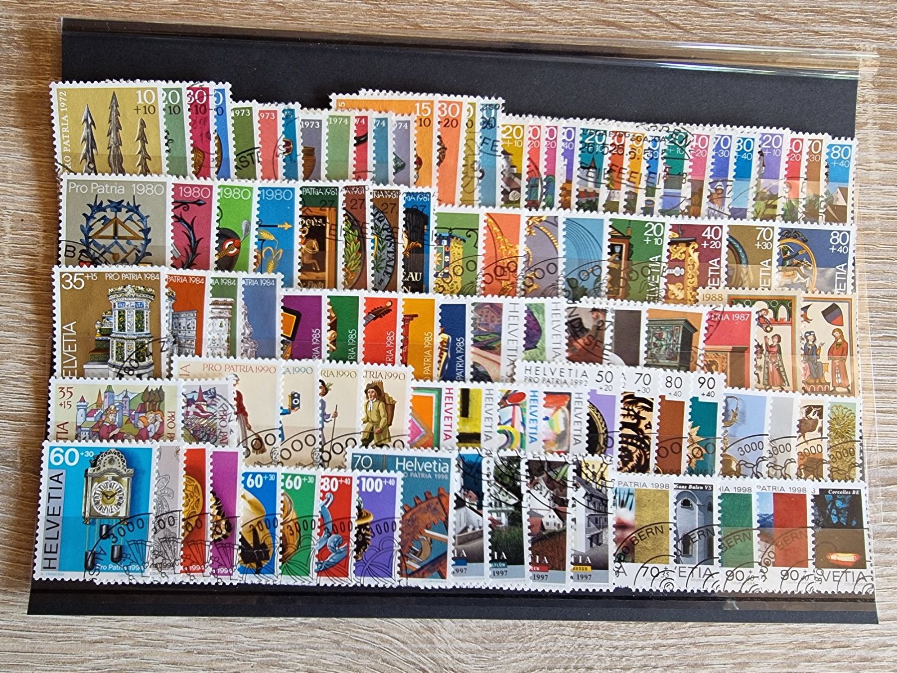 Tutti i francobolli: PP-Lot 1972 - 1998- Kat. 159.00! – Usato da Buchen venduto da Jonny58
