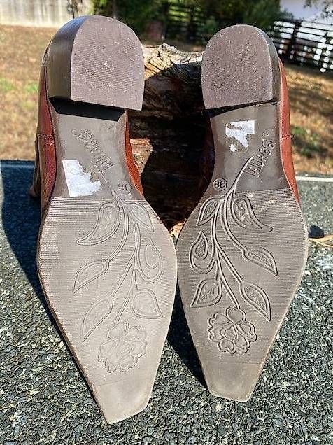 Damenschuhe: Lederstiefel, Grösse 38 – Gebraucht aus Effingen von Randb 2
