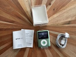 iPod nano 3. Gen - neuer Akku - in Grün mit 8 GB