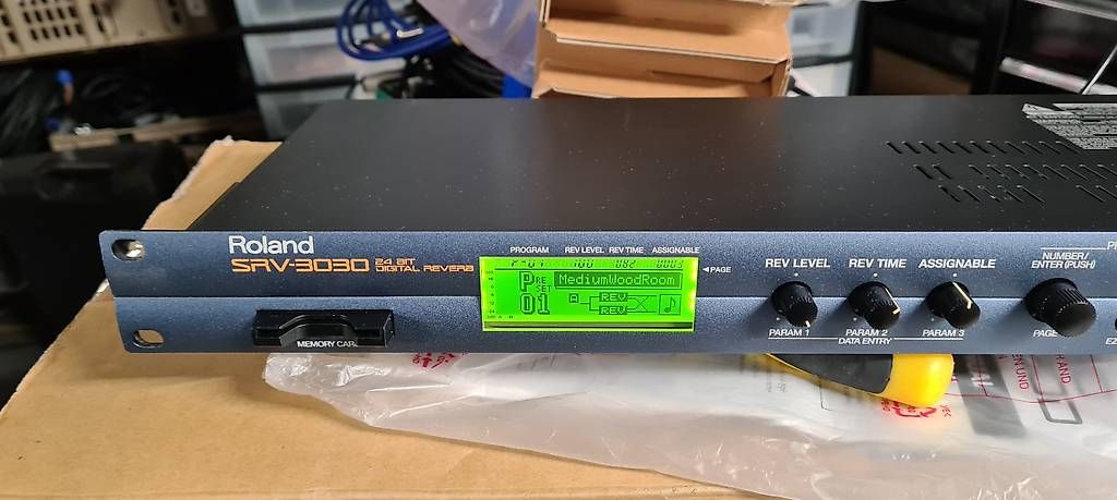 Strumenti musicali: Roland SRV 3030 24-bit Digital Reverb – Usato da Wallisellen venduto da Daijga 2