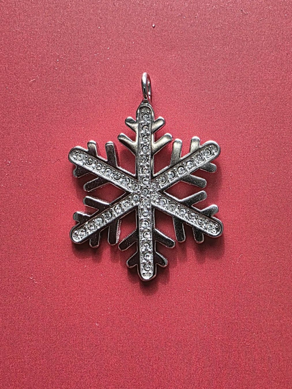 Pendentifs: Schneeflocken Anhänger Silber 925 – Neuf (Voir description) à Madetswil par triforuz