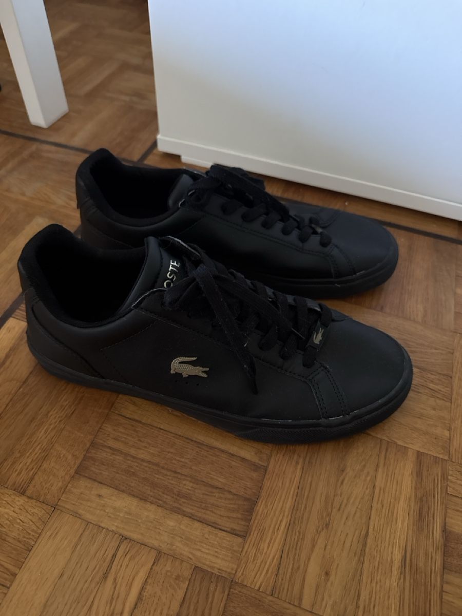 Scarpe da uomo: Basket Lacoste noir – Usato da Cartigny venduto da Kelly.11 1