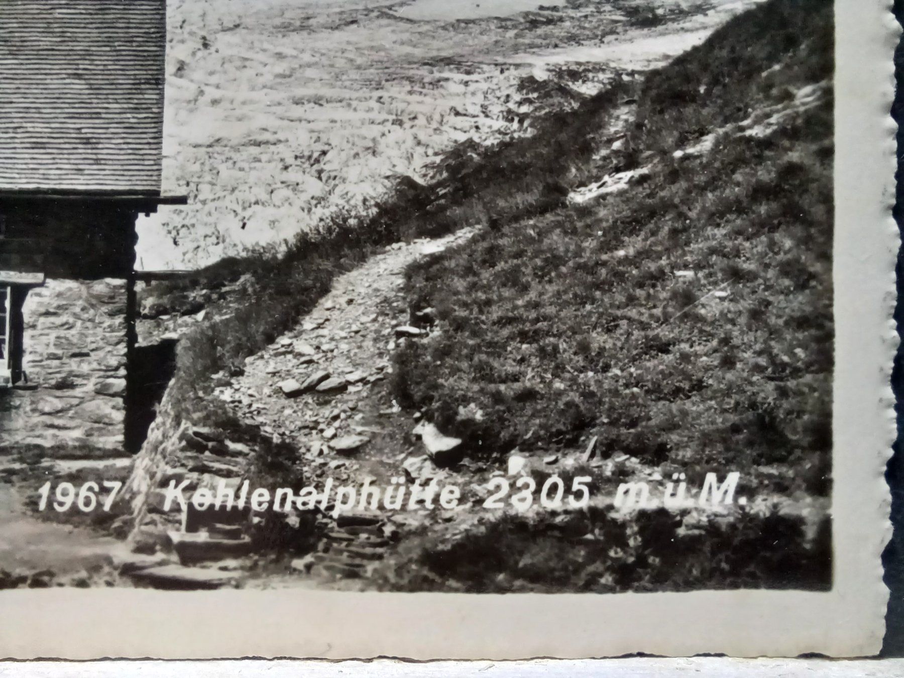 Cartoline postali: No. 1967, Kehlenalphütte 2305 m ü.M. – Usato da Aarau Rohr venduto da mgvw 1