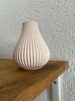 Elegante Design-Vase in Hellbeige  100% Wasserdicht