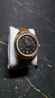 Bulova Watch Automatic Brown Leather Strap Rose Gold Case