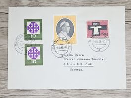 CL06 Enveloppe + Timbre Allemagne 1959