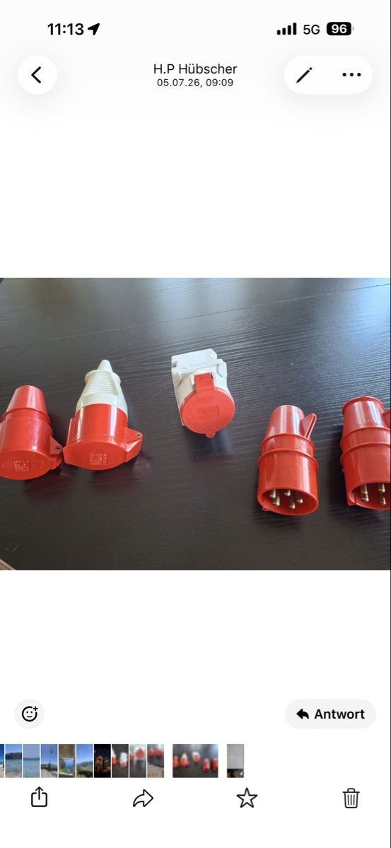 Fiches d'alim.: 400 Volt Stecker und Steckdosen – Neuf (Voir description) à Eich par and_9zfj 2