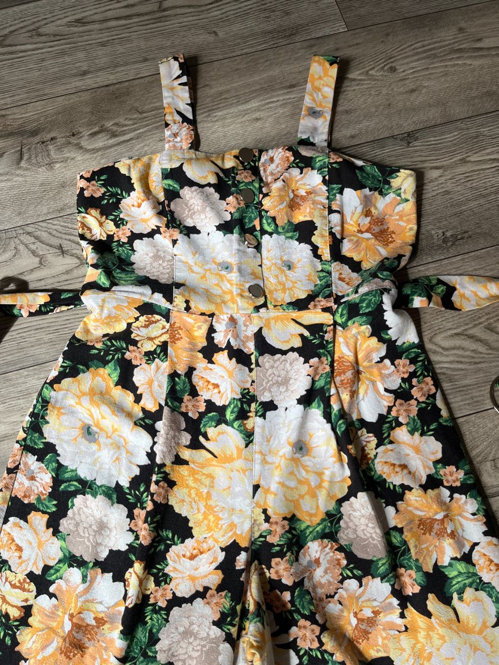 Tute: Combinaison 38 coton fleurs – Usato da Seiry venduto da vanille08 1