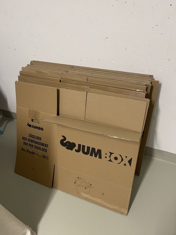 19 Jumbo Umzugskartons | Kaufen auf Ricardo