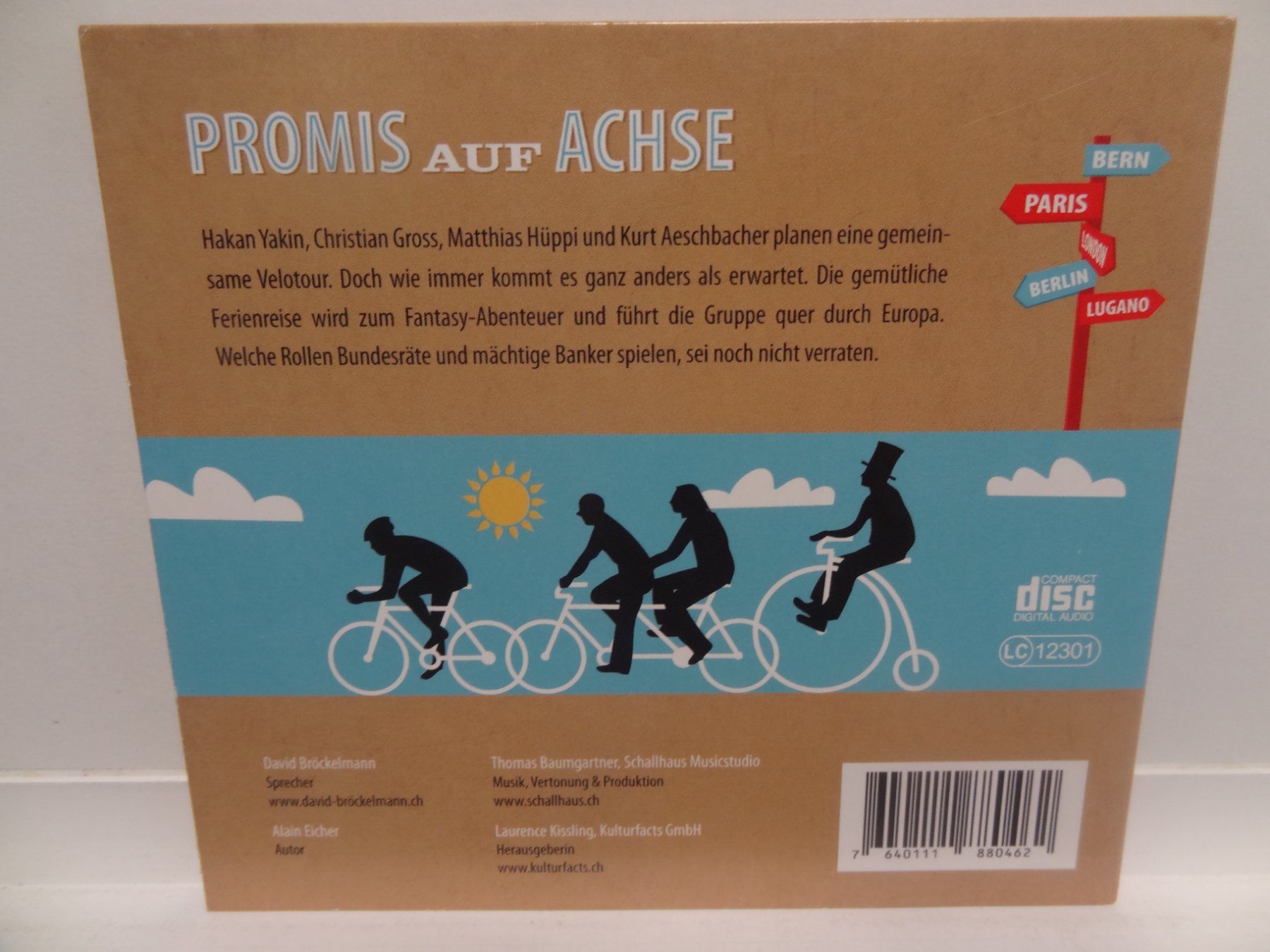 CD: David Bröckelmann - Promis auf Achse – Usato da luzern venduto da musicandart 1
