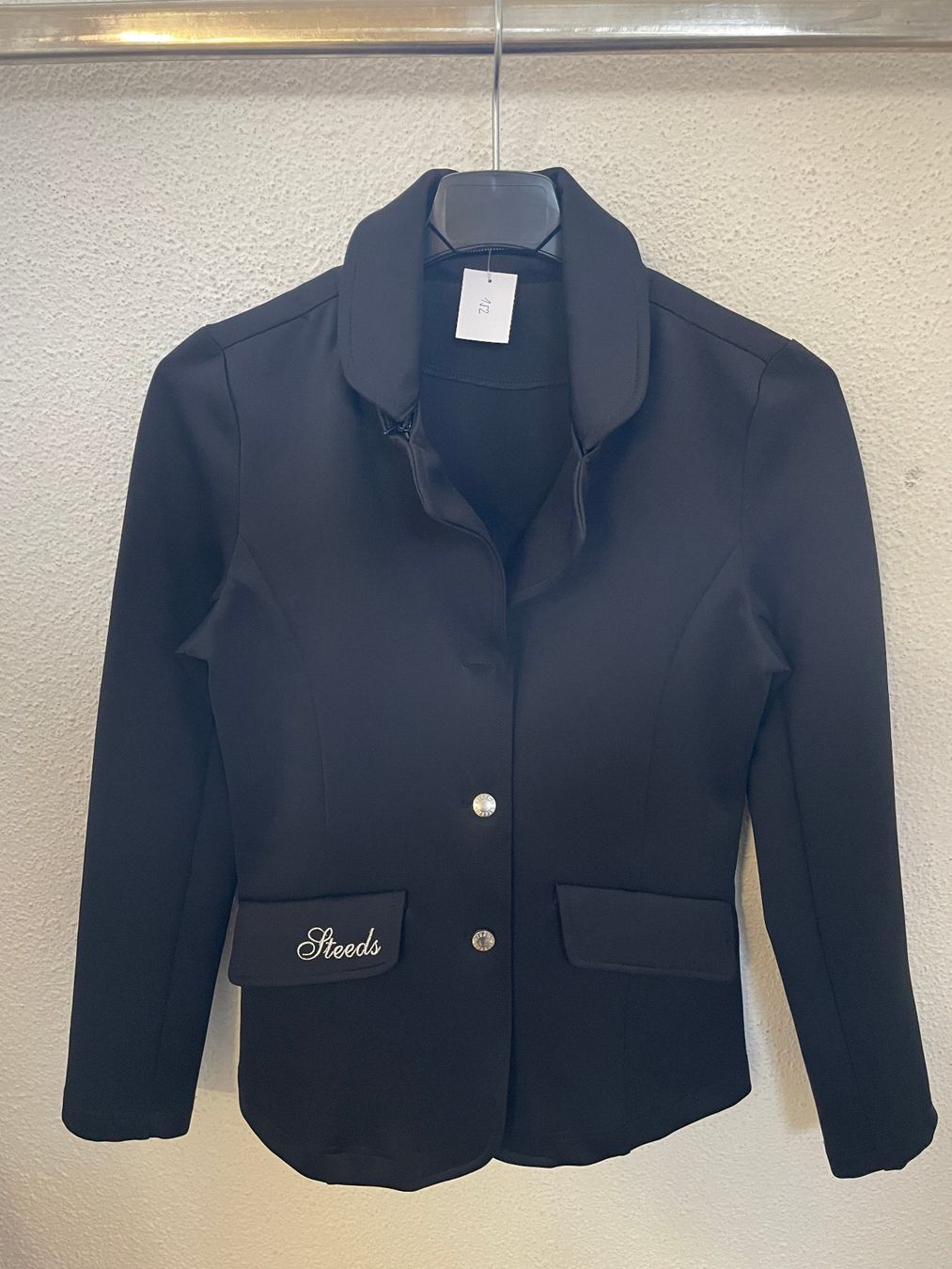 Giacche & Cappotti: Steeds Turnierjacke Kinder, Gr. 152, schwarz – Usato da Grüt (Gossau ZH) venduto da ecirtaeb56