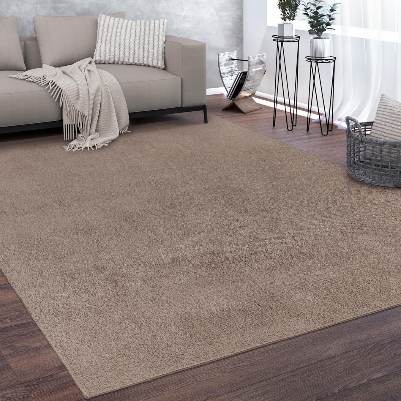Tappeti: ANGEBOT ❌ Super Soft Teppich Taupe 240x340  NEU – Nuovo e nell'imballaggio originale da Bern venduto da Miraitrading