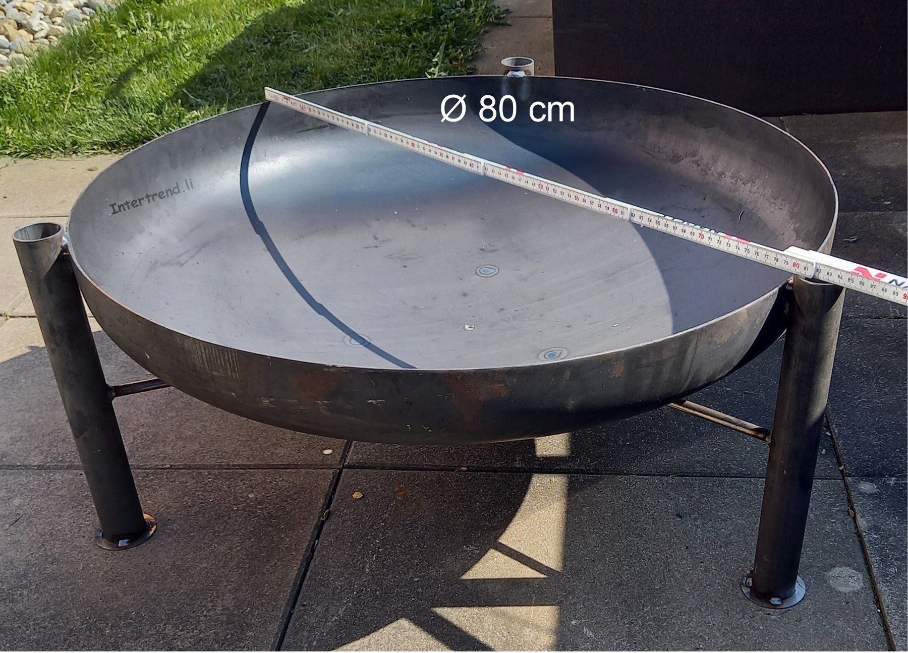 Bracieri: Feuerschale+80cm+neu+massiv+Grill+Garten+Lagerfeuer – Nuovo e nell'imballaggio originale da Mauren venduto da rundumsfest
