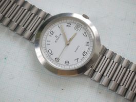 EDOX HERREN UHR QUARTZ 34MM  STAHL
