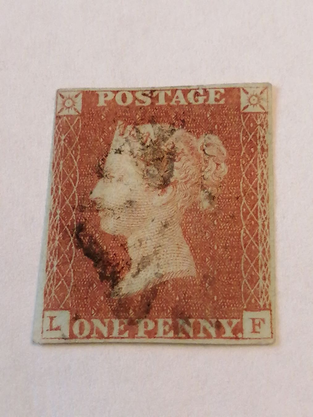 Tous les timbres: One Penny Red 1841, Platte 22 – D'occasion à Happerswil par tschergi