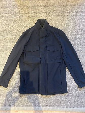 Theory Navy Mens Spring/Fall Coat, Size Large