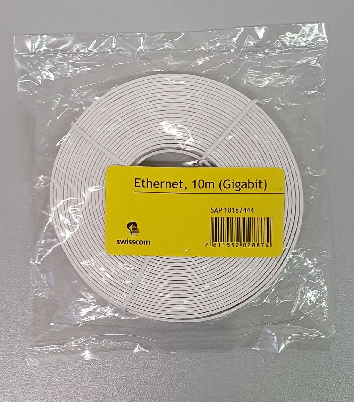 Swisscom Cavi: Ethernet Kabel – Nuovo e nell'imballaggio originale da Hochdorf venduto da av-electronics