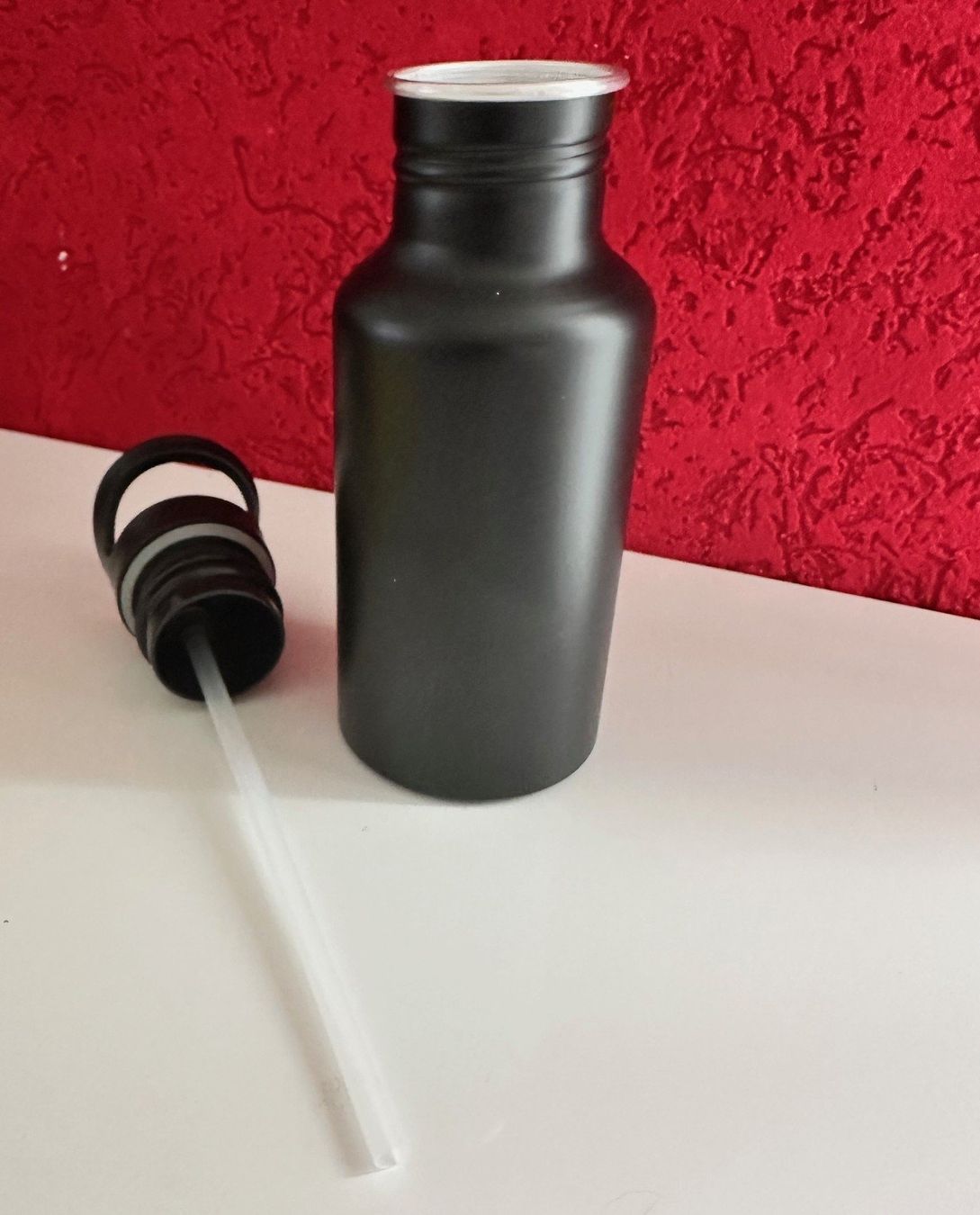 Trinkflaschen & Thermosflaschen: 2 Trinkflaschen mit Trinkhalm 500ml - NEU – Neu (gemäss Beschreibung) aus Auw von beretta1966 5
