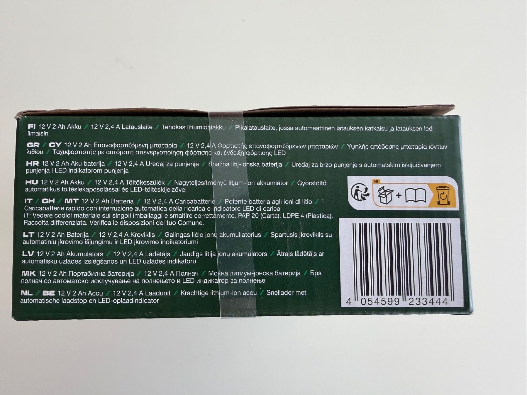 Parkside Caricatori & Batterie: Parkside batterie 2Ah/12V + chargeur – Usato da St-Gingolph venduto da GoldenKeys 2