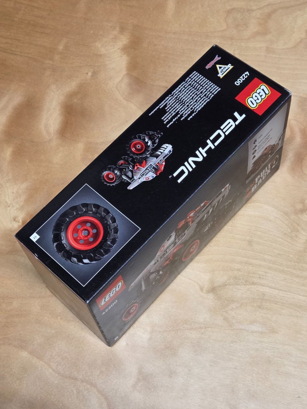 Lego Kit di costruzioni: LEGO Technic 42200 Monster Jam ThunderROARus Pull-Back – Nuovo e nell'imballaggio originale da Basadingen venduto da tot_59zf 6