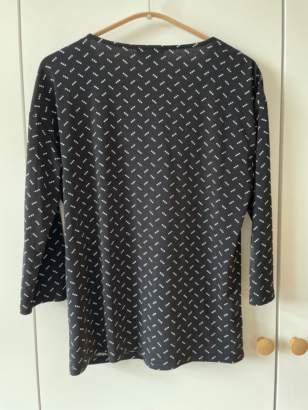 Camicette: 123 Paris Bluse, schwarz/weiss, Gr. 38 – Usato da Neukirch an der Thur venduto da bee88 3