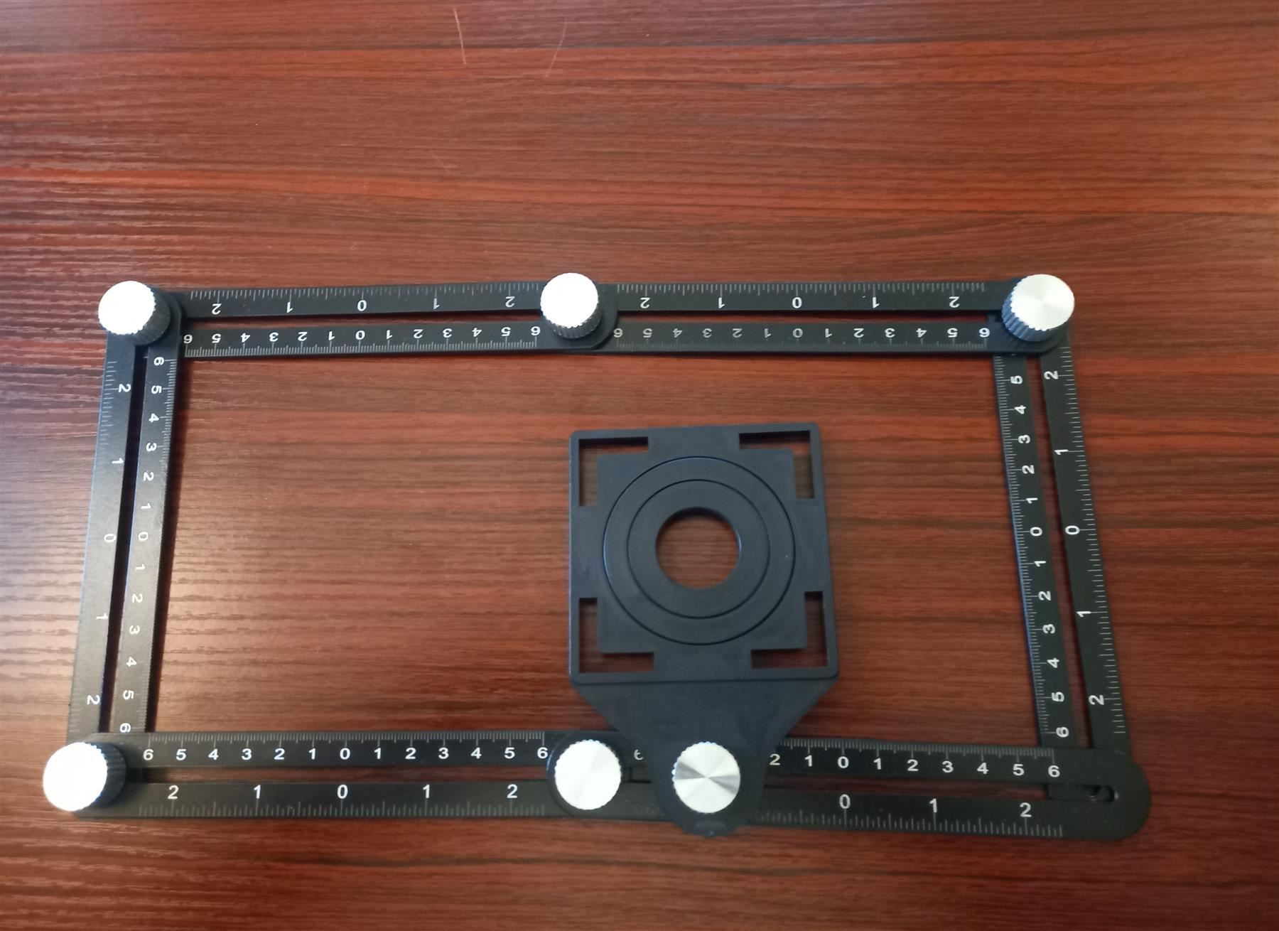 Sonstiges Schreiben & Zeichnen: Messlineal Multi-Winkel Faltbar/ Règle de Mesure Multi-angle – Neu und originalverpackt aus Bussigny von batishop 3