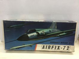 Airfix 72 Dassault Mirage III C, Vintage Modellbausatz