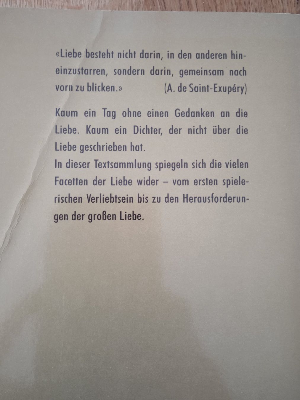 Livres: Lesebuch Der Liebe von Rowohlt – D'occasion à Rothrist par MaSa82 1