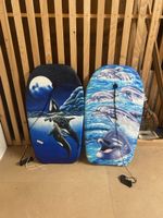 2 Bodyboards mit Meeresmotiven 