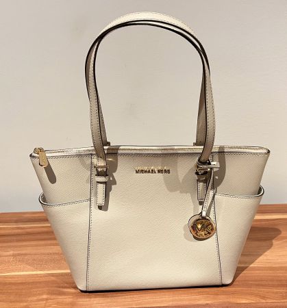 Michael Kors Tasche Shopper Beige/Gold, Neu und Unbenutzt