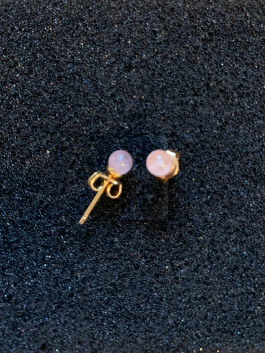 Ohrringe & -stecker: Ohrstecker Rosenquarz, 5mm – Neu (gemäss Beschreibung) aus Worb von farben20zauber 1