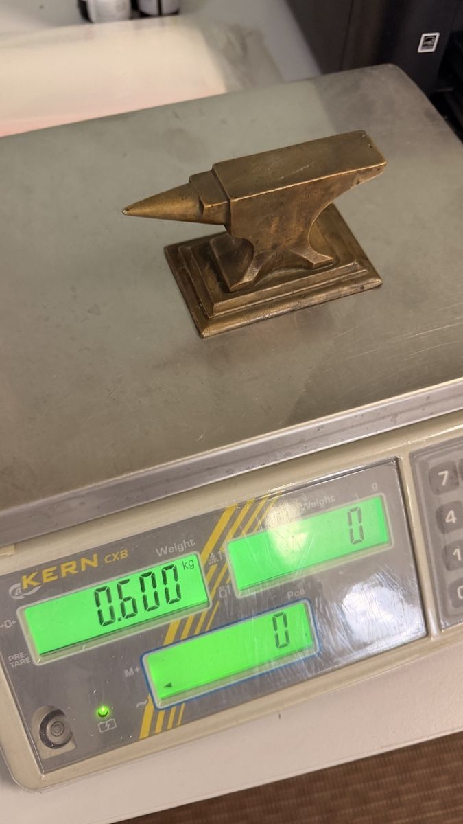 Attrezzi da lavoro: Amboss klein Bronze 600g antiker Zustand – Usato da Rotkreuz venduto da perlengott 3