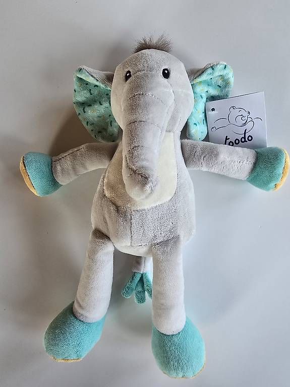 Giocattoli: Peluche Toodo Éléphant – Nuovo (secondo la descrizione) da Penthalaz venduto da Cortis