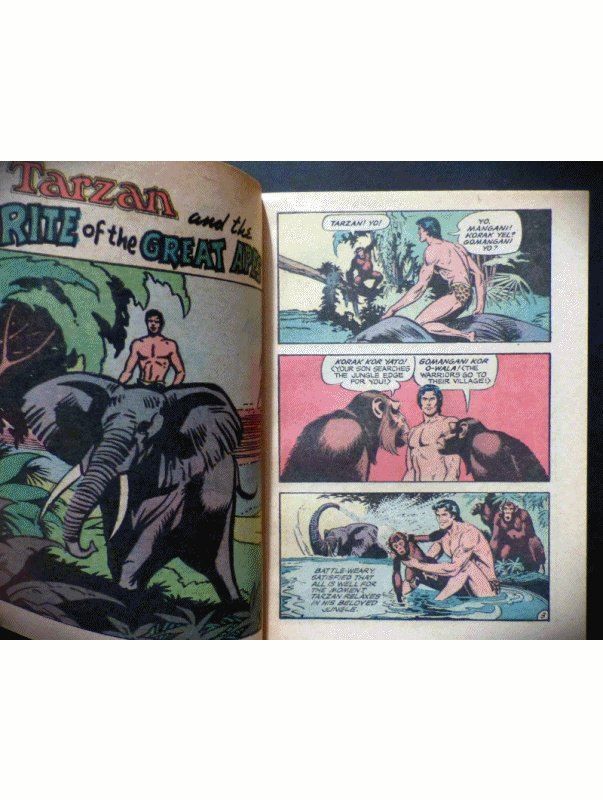Fumetti: TARZAN #1 BY JOE KUBERT ONE-SHOT COMIC DC DIGEST 1972 – Usato da Lugano venduto da YouWantUS 4