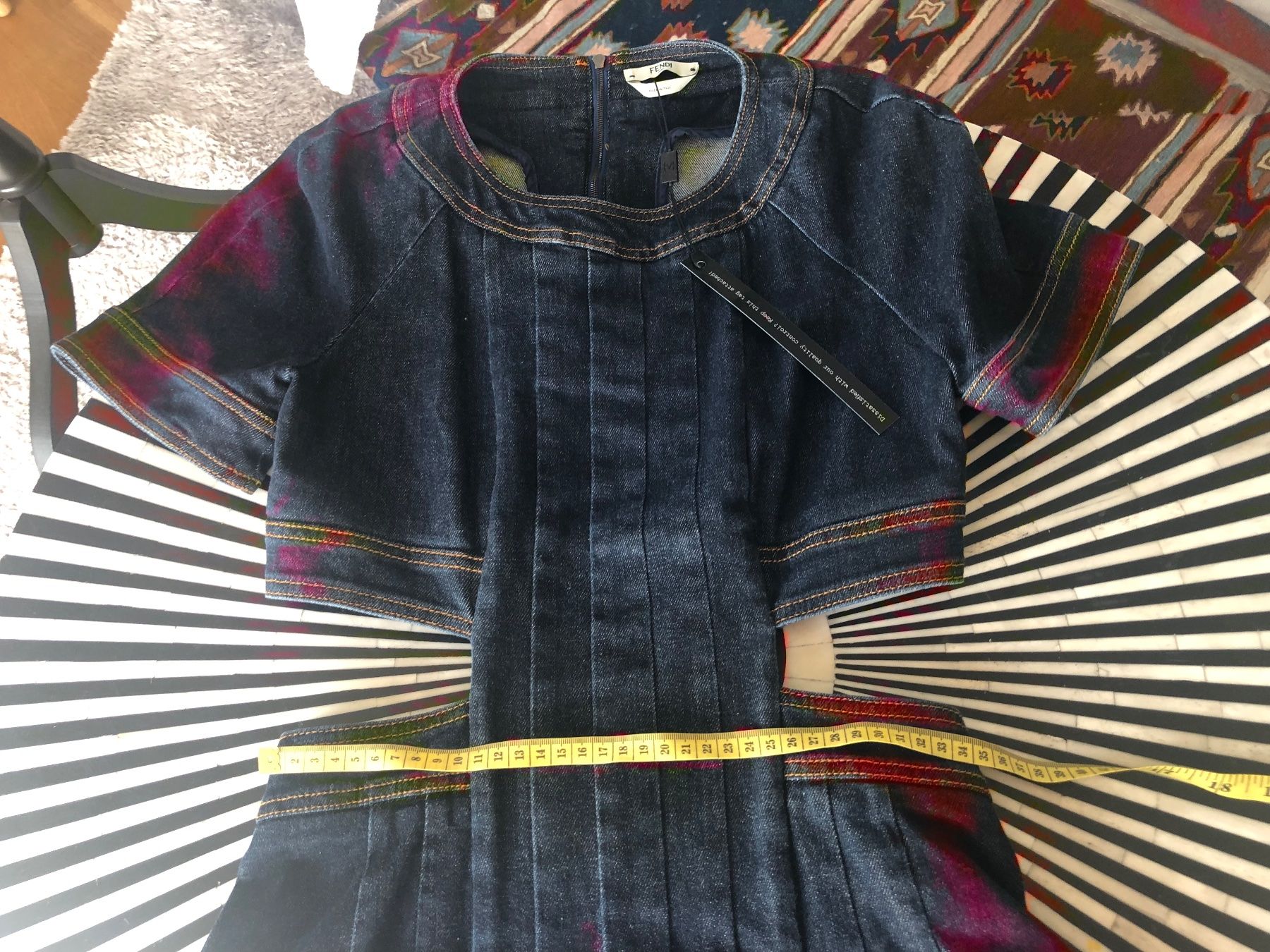 Fendi Kleider: FENDI Denim kleid mit cut outs NEU – Neu (gemäss Beschreibung) aus Sutz von paleo6454 4
