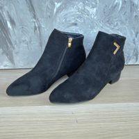 Bottines Femme en Suédine Noire – Taille 38