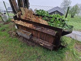 Hochbeet für Kräuter aus Stahl