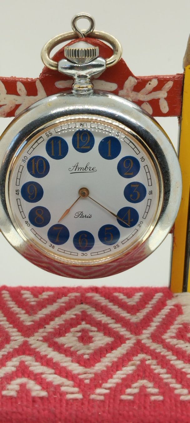 Orologi: montre de poche ambre – Usato da La Chaux-de-Fonds venduto da jac_9llg