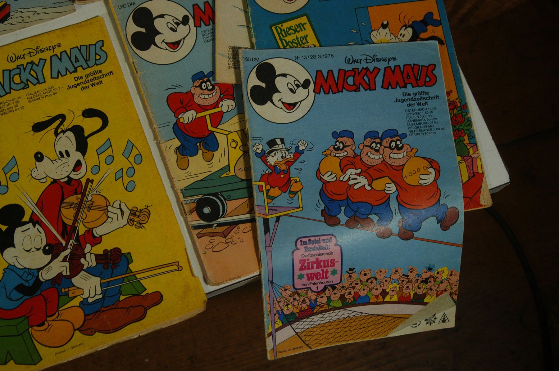 Fumetti: Micky Mouse Hefte 22 Stück um 1980 – Usato da Herisau venduto da Wisen 7