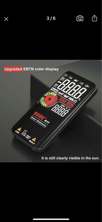 Bside S10 multimeter volt | Kaufen auf Ricardo